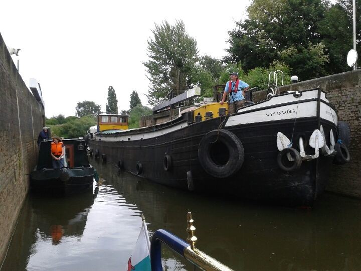 Wye Invader at Tewksbury lock